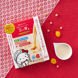 日本盛田屋玉兴豆腐豆乳酸奶面膜熟龄肌玻尿酸补水保湿弹润女5片