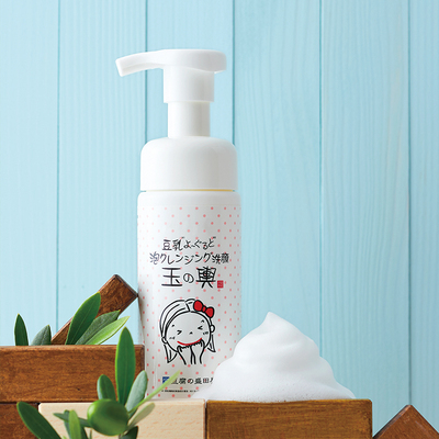 日本盛田屋豆腐豆乳泡沫洁面乳洗面奶泡泡卸妆温和去角质女150ml