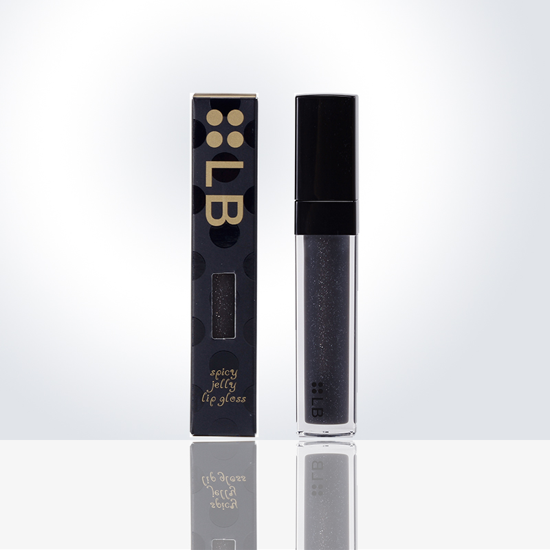 LB 缤纷蜜彩唇釉 透明黑色